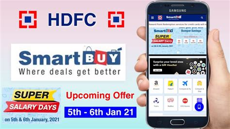 hdfc bank credit card smart buy offers|hdfc smartbuy flip cart.